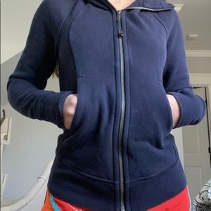 Lululemon Navy Scuba Hoodie!